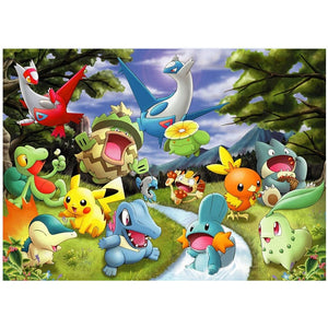 5D Diy Diamond Painting Cartoon pokemon