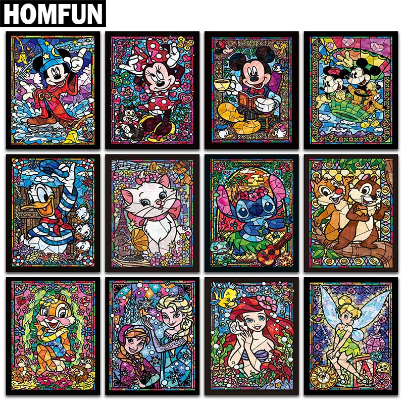 5D DIY Diamond Painting Cartoon characters