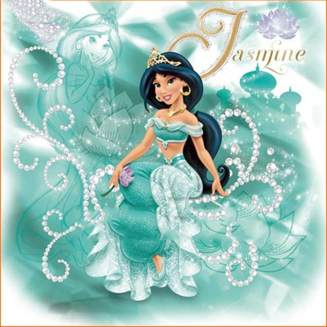 5D Diamond Painting Cartoon Princess Series