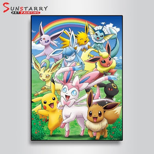 5D DIY Diamond Painting Pokemon