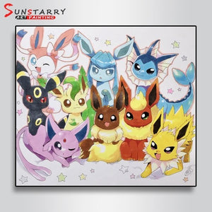 5D DIY Diamond Painting Pokemon